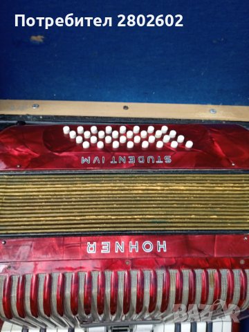 Продавам акордеон Хонер Hohner 32 баса, снимка 8 - Акордеони - 36621225