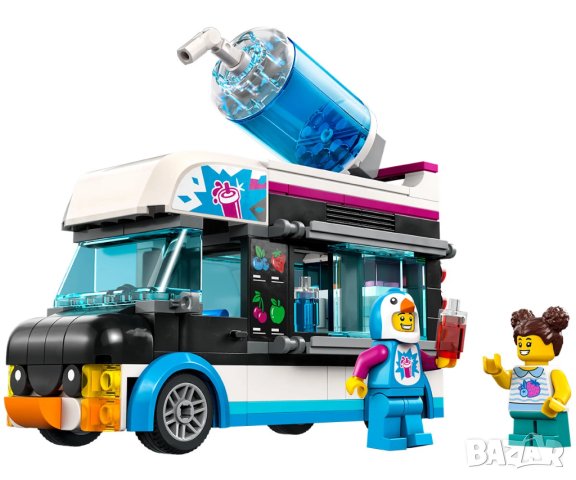 LEGO® City Great Vehicles 60384 - Пингвински бус, снимка 3 - Конструктори - 43796029