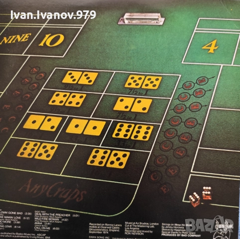 Vinyl (Bad Company ‎- Straight Shooter), снимка 2 - Грамофонни плочи - 52134334