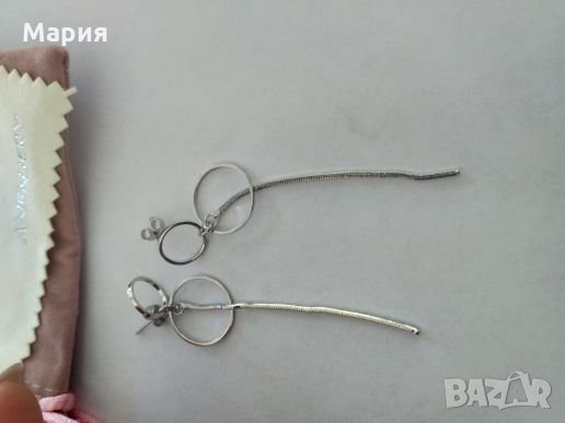 Нежен сребърен комплект, снимка 6 - Бижутерийни комплекти - 26595070