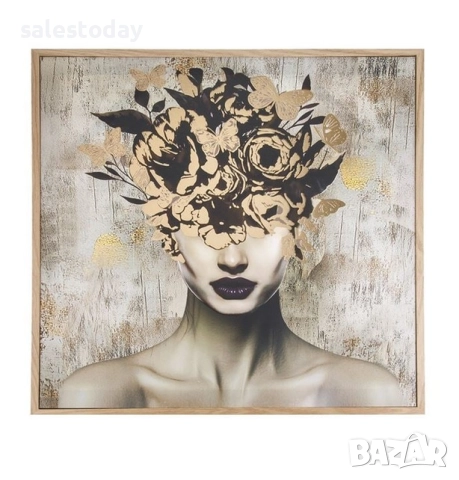 Картина, Декоративна, 60x60x2.5см, снимка 2 - Картини - 52037880