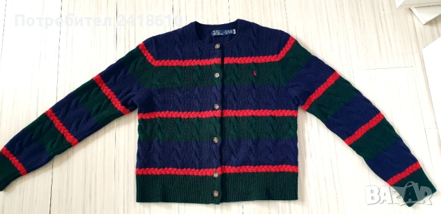 POLO Ralph Lauren Cable Wool / Cashmere Knit Womens Size XL НОВО! ОРИГИНАЛ! Дамска Жилетка, снимка 9 - Жилетки - 53210785