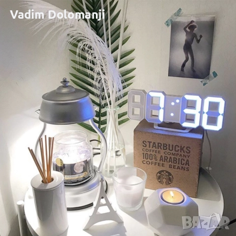 Дигитален часовник с будилник TV1016