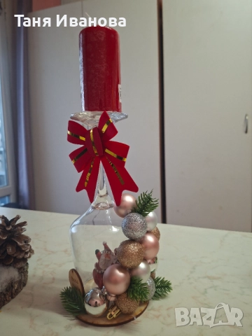 Свещник -Коледен