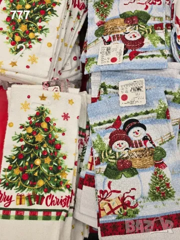 коледни кърпи хавлии  35х60 см