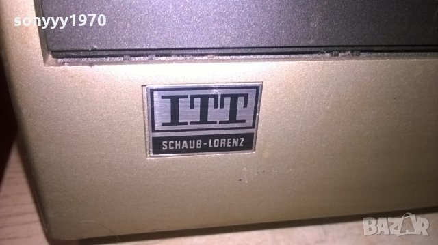 itt shaub-lorenz 5600 hifi-made in west germany-от швеицария, снимка 3 - Ресийвъри, усилватели, смесителни пултове - 26542993