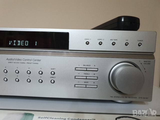SONY-STR-DE 197, снимка 5 - Ресийвъри, усилватели, смесителни пултове - 42977031