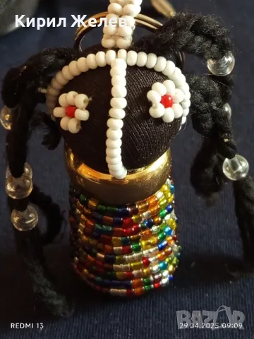 Арт ключодържател много красив интересен ръчна изработка 13736, снимка 2 - Други - 50077141