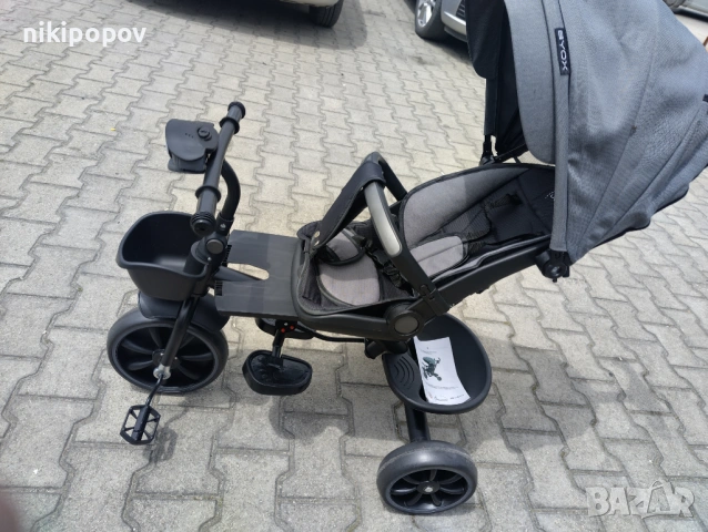 BYOX Детска триколка SUMMER сив, снимка 11 - Детски велосипеди, триколки и коли - 53564573