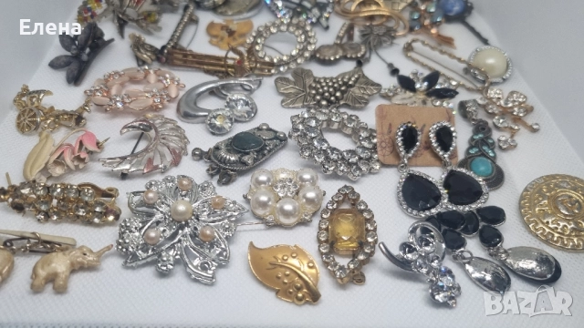 голям лот брошки, снимка 6 - Други - 51616421