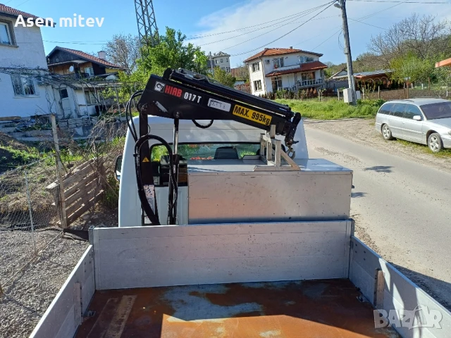 самосвал с Кран рено мастер , снимка 5 - Индустриална техника - 50688455