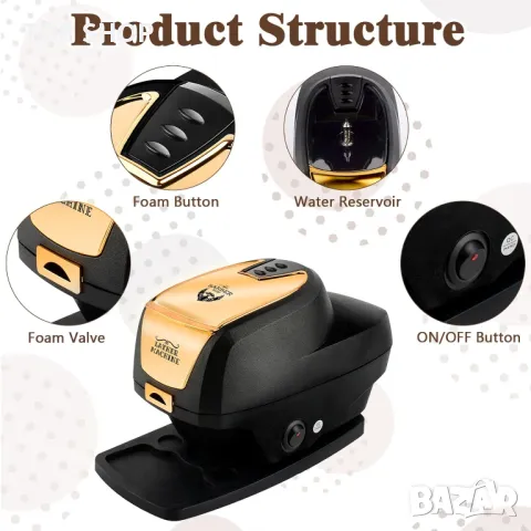 Професионална машина за гореща пяна за бръснене Barber shop, снимка 2 - Друго оборудване - 48492469
