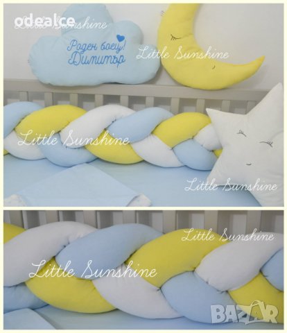 Обиколник тип "плитка" уникален / 100% памук цветове по избор!, снимка 9 - Спално бельо и завивки - 36796109