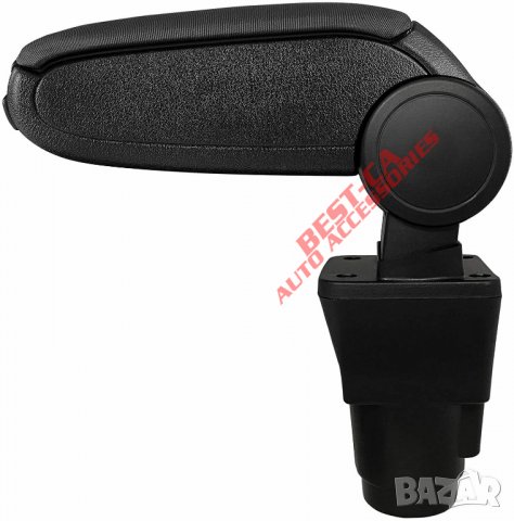 Текстилен черен подлакътник за Дачия Дъстър 2 / Dacia Duster Mk2 2018-, снимка 2 - Аксесоари и консумативи - 36746316