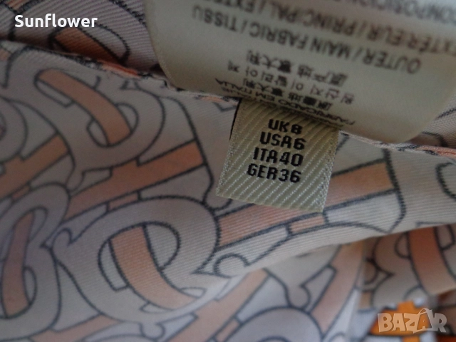 ОРИГИНАЛНА копринена риза /блуза BURBERRY от 100% коприна, снимка 12 - Ризи - 51722085