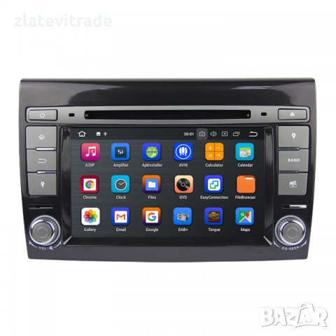 FIAT BRAVO 2007-2012 - 7'' АНДРОИД НАВИГАЦИЯ, 9093