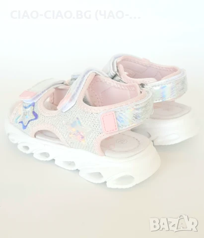 *СВЕТЕЩИ* Сандали за момиче №24-29, снимка 4 - Детски сандали и чехли - 50889938