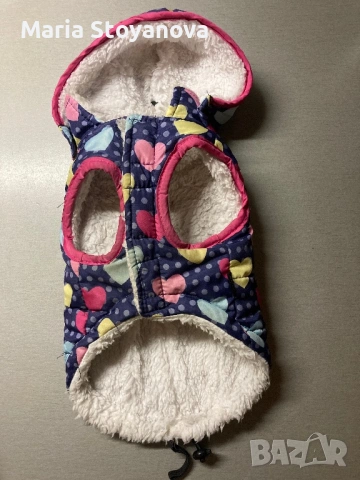 Топла дрешка/яке за малко куче, снимка 2 - За кучета - 53491761