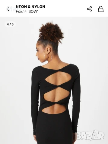 Нова рокля с гол гръб., снимка 4 - Рокли - 49166369