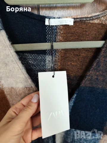 Zara нов с етикет дамски пуловер , снимка 3 - Блузи с дълъг ръкав и пуловери - 53446149