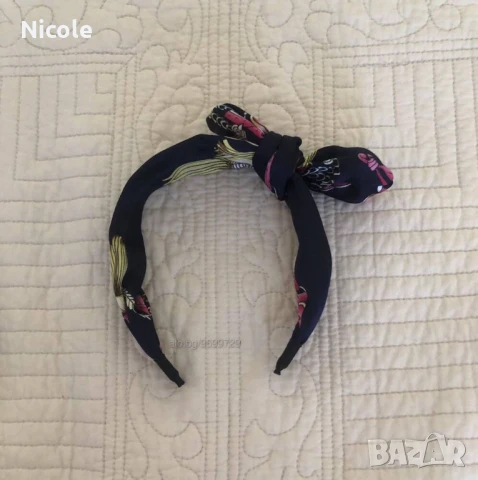 Различни диадеми от сатен и кадифе, снимка 5 - Аксесоари за коса - 50893777