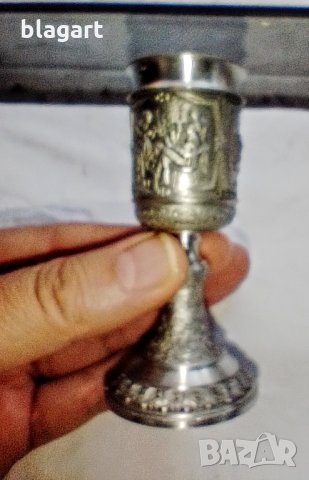 Немски старинни чаши с барелефи, снимка 11 - Антикварни и старинни предмети - 35031933