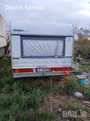 Продавам каравана Хоби Престиж 94г., снимка 2 - Каравани и кемпери - 52085652