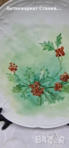 Чиния/поднос Hutschenreuther Ръчно рисуван , снимка 2 - Декорация за дома - 51330927