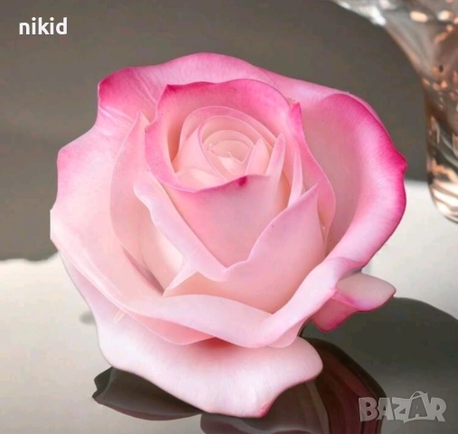 2 вида 3D роза силиконов молд форма фондан шоколад гипс смола свещ декор украса, снимка 4 - Форми - 53577368