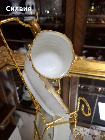 Колекционерска чаша с чинийка , снимка 6 - Други ценни предмети - 53276073