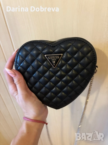Дамска чанта Guess Rianne, снимка 6 - Чанти - 52319654