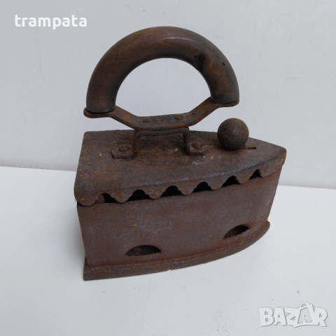 НАЙ ДОБРАТА ОФЕРТА Стара ютия на въглища, снимка 3 - Антикварни и старинни предмети - 52637642