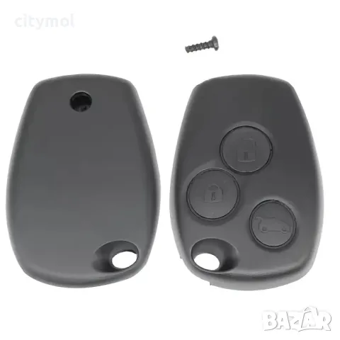 Кутийка за ключ Renault 3 бутона + микро ключета за Renault / Dacia: Clio, Kangoo, Master, Modus, Tr, снимка 3 - Аксесоари и консумативи - 50268149