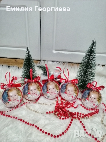 Коледни топки със снимки на най- ниски цени само при нас, снимка 3 - Декорация за дома - 52532162