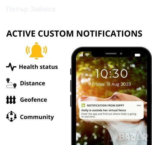 Kippy EVO GPS локатор за кучета, снимка 2 - За кучета - 43428649