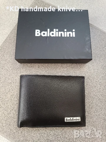 Mъжки портфейл BALDININI, снимка 5 - Портфейли, портмонета - 50929598