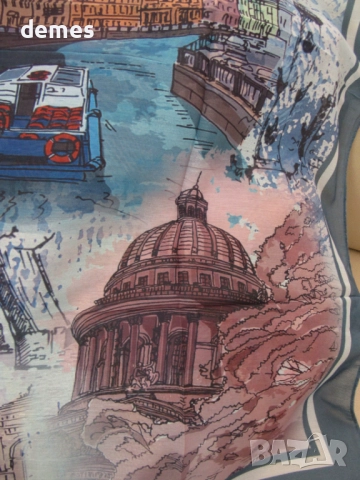 Красив шал от бамбукова коприна от Санкт Петербург, Русия, снимка 4 - Шалове - 52259868