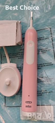 Електрическа четка за зъби Oral-B Pro Series 1 (розова)., снимка 2 - Друга електроника - 52730943