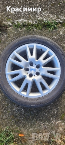 Джанти 17 Пежо 807+Гуми 225 50 17, снимка 7 - Гуми и джанти - 52251068