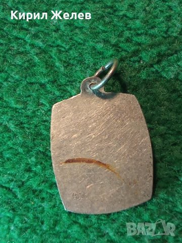 СТАРИНЕН НЕЖЕН АРТ НУВО СРЕБЪРЕН ПЕНДАНТ РЪЧНО ГРАВИРАН ВИСОКА ПРОБА СРЕБРО 35453, снимка 2 - Антикварни и старинни предмети - 39374023