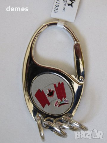  Метален ключодържател за 4 ключа от Канада-серия- 10