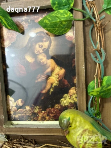 Стара находка картина Мадона с Младенеца Германия, снимка 7 - Антикварни и старинни предмети - 51070853