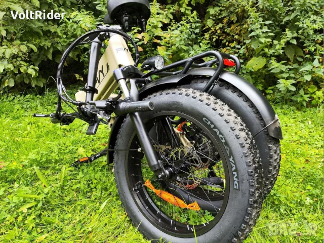 Сгъваемо електрическо колело PVY Z20 Plus 1000W 48V 16.5Ah, снимка 8 - Велосипеди - 48407542