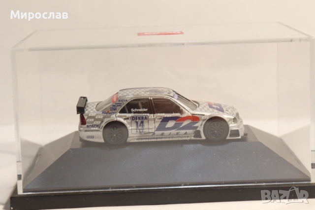 HERPA H0 1/87 MERCEDES BENZ C 180 AMG КОЛИЧКА РАЛИ МОДЕЛ, снимка 4 - Колекции - 53582591