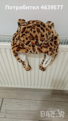 Мека, топла, детска шапка - тип "ушанка", снимка 2 - Шапки, шалове и ръкавици - 52955839