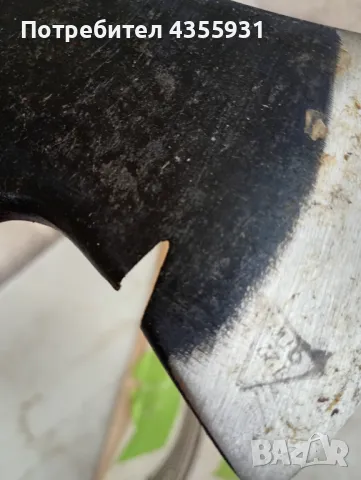 СССР стара Руска брадва топор брадичка топорче, снимка 3 - Антикварни и старинни предмети - 49540082