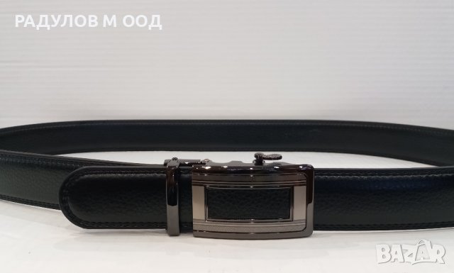 Мъжки кожен колан автоматичен /7203, снимка 2 - Колани - 43499197