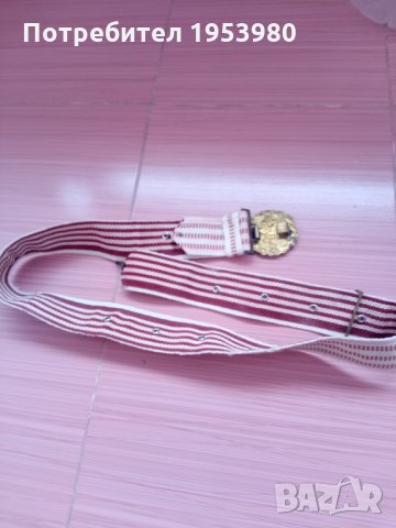 Параден офицерски колан, снимка 3 - Антикварни и старинни предмети - 35135471