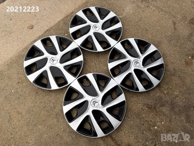 4 броя оригинални тасове за Citroen C3  Aircross 16, снимка 4 - Аксесоари и консумативи - 52455325