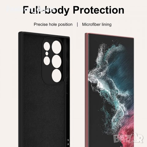 Нов черен калъф кейс гръб за телефон Samsung S23 / S23 Ultra Защита Самсунг, снимка 3 - Калъфи, кейсове - 39744427